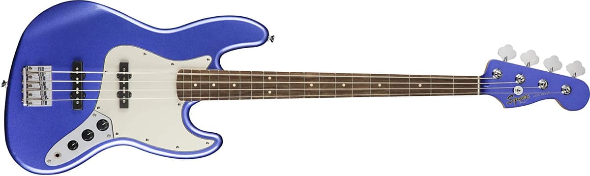 Squier by Fender Contemporary Jazz Bass Diapasón de Laurel Ocean Blue Metallic 370400573