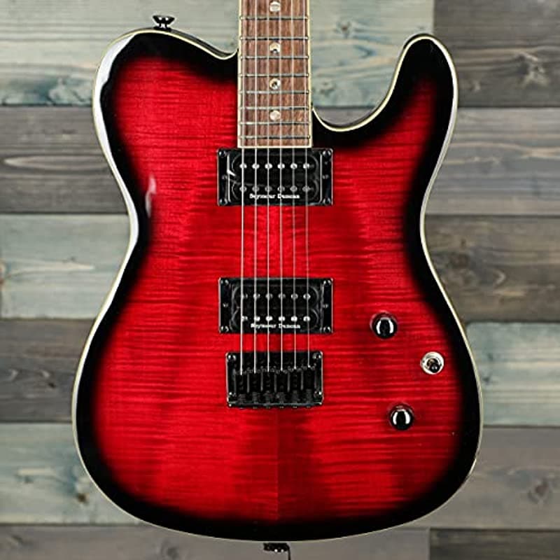 Fender Edición Speecal Telecaster Fmt Hh Laurel Difeleblobed Brube Negro Brust 262004561