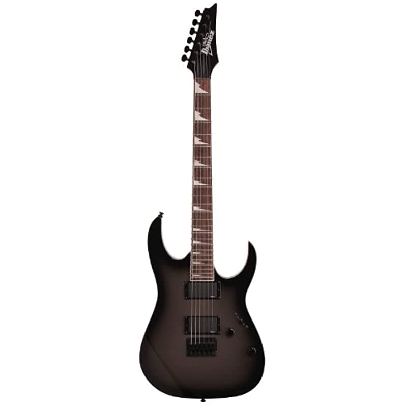 Ibanez GRG Guitarra Eléctrica de Cuerpo Sólido de 6 Cuerdas para Diestros Metallic Grey Sunburst GRG121DXMGS