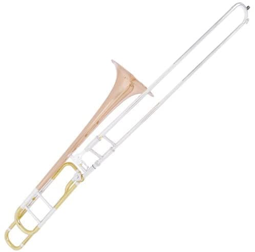 Mendini De Cecilio Premium Grade Close Hole C Flute Stand Book Deluxe Case Y Rose Gold TB-382