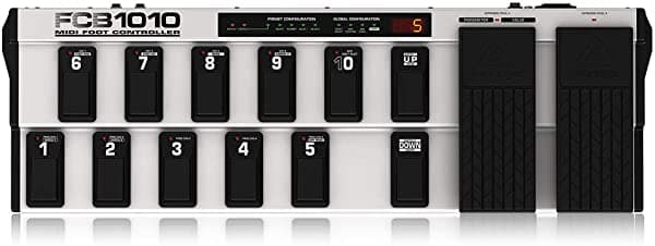 Behringer FCB1010 Controlador de Pedal MIDI - Ideal para músico similares teclados guitarra sintetizador