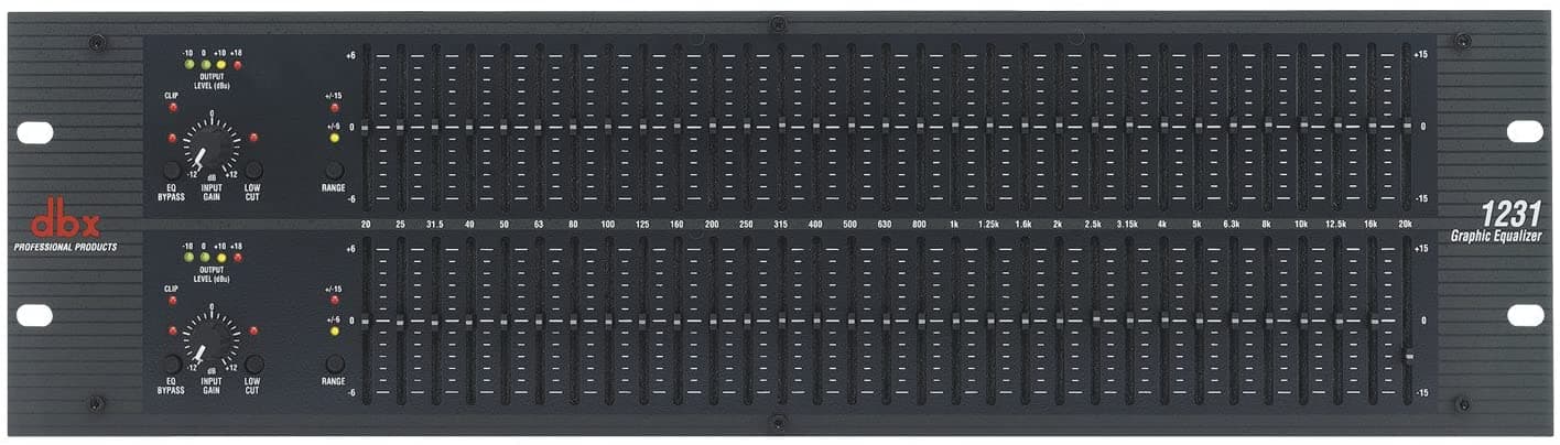 Dbx 1231 Ecualizador Gráfico De Doble Canal 31 Bandas