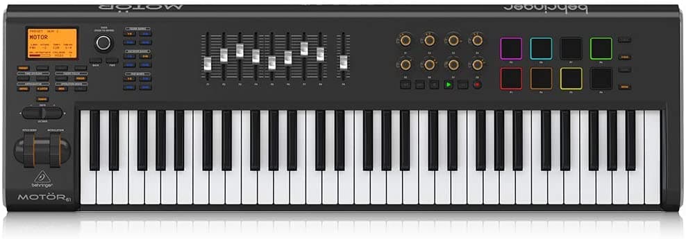 Behringer MOTOR61 Teclado Controlador MIDI