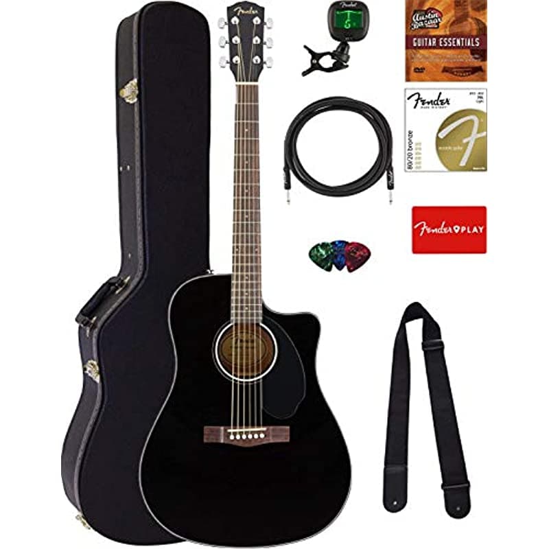 Conjuntos De Guitarra Acústicas Fender Cd-60. 961536206