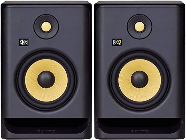 KRK RP7 Rokit 7 G4 profesional bi-amp 7" Monitor de estudio potenciado color negro