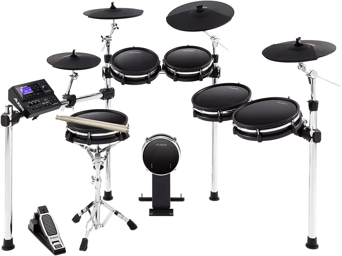 Alesis Dm10 Mkii Pro Kit | Kit De Batería Electrónica De Diez Piezas Con Cabezales De Malla