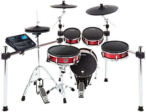 Alesis Strike Kit Batería Electrónica De Ocho Piezas Kit De Malla Con Parches Ajustables 110 Kits Y Más De 1600 Instrumentos Multimuestreados