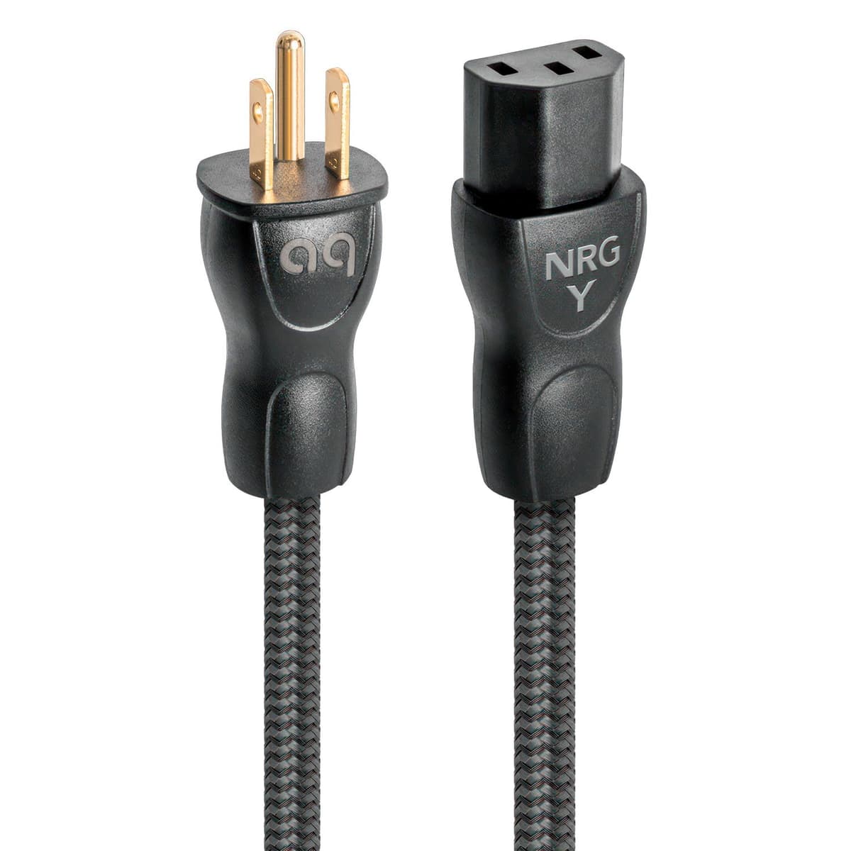 AudioQuest NRG-Y3 Cable de Alimentación (6 m, 1 x C13 > 1 x Enchufe de Pared de 3 Patas) NRGY3US06