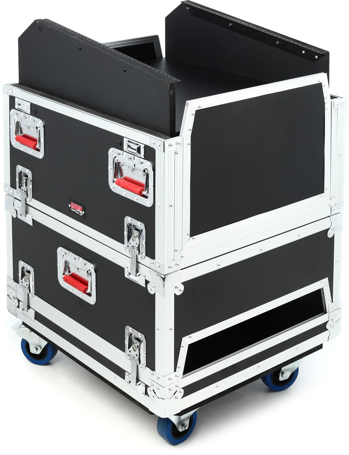 Gator G-TOUR GRC-1406 Flight Rack modular ATA 14U superior y 6U lateral HGF G-TOUR-GRC-1406