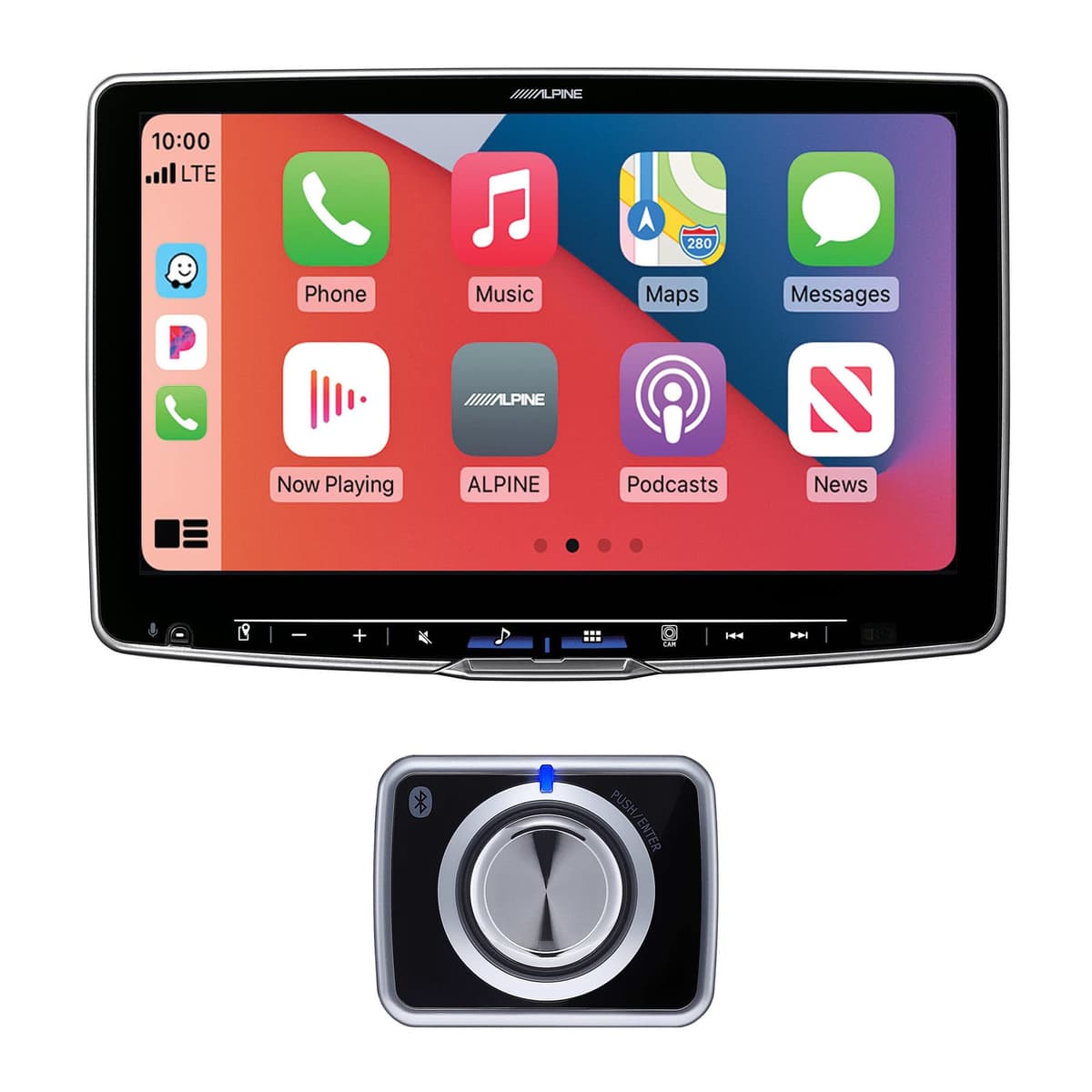 Alpine ILX-F511 Halo11 Receptor Multimedia Táctil 11" con Halo, Perilla de Volumen Inalámbrica y Control de Nivel de Subwoofer AlpineBDL220401-22