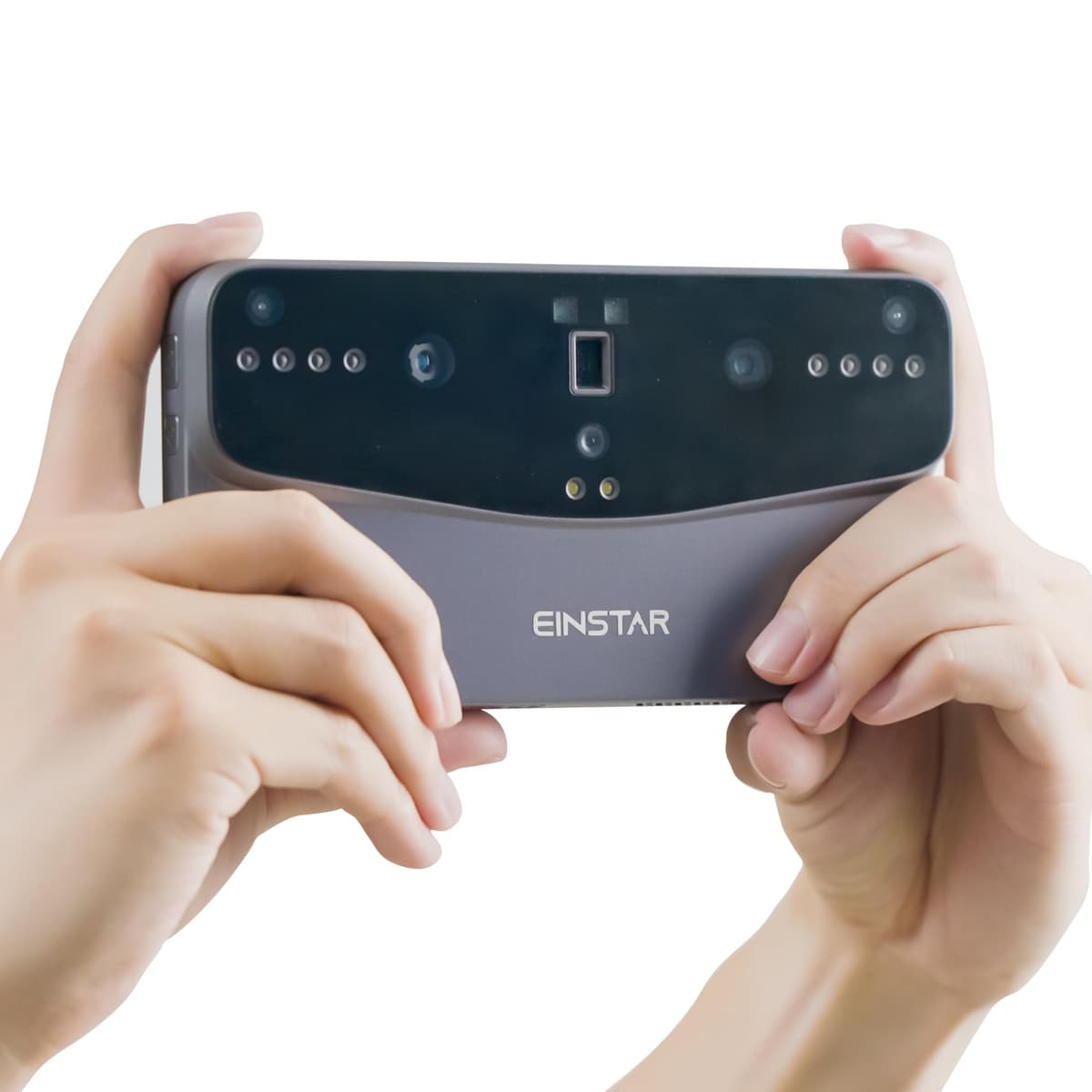 Shining 3D Einstar Vega Escáner 3D Inalámbrico Todo-en-Uno, portátil de mano, doble tecnología de escaneo, para objetos pequeños a grandes, escaneo estable en exteriores, CPU 8 núcleos 2.4GHz, SSD 512GB y RAM 32GB Vega-FBA