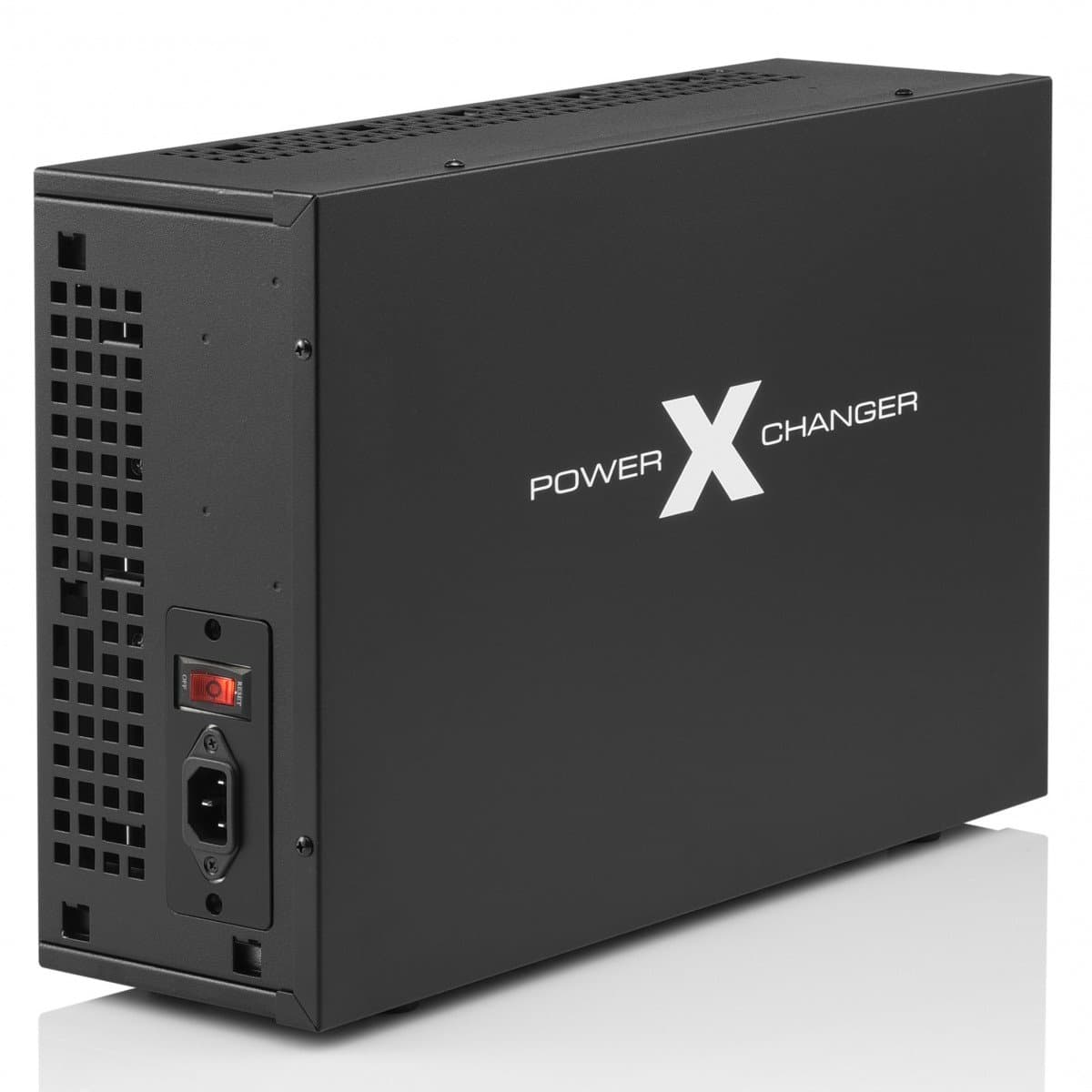 POWER X CHANGER PowerXchanger 12060Xm-10 - Convertidor y Transformador de Voltaje y Frecuencia, Electrónica Inteligente Sellada de Estado Sólido, Potencia Continua 1200W (10A), Cumple Normas UL, CE, FCC e IEC