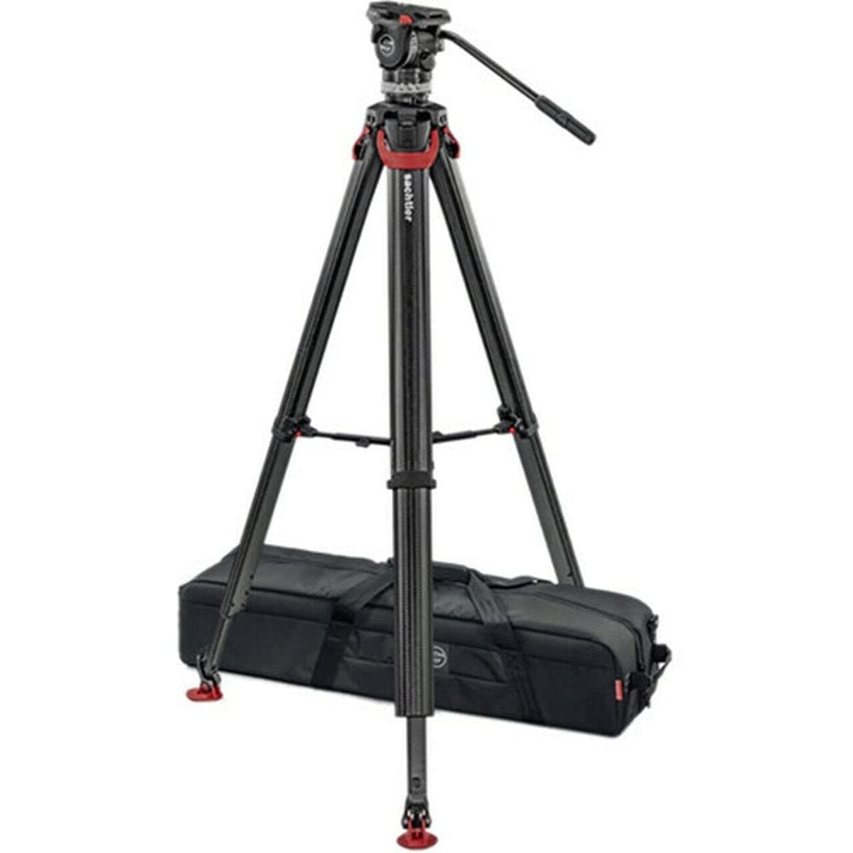 Sachtler ACE XL SA-1017MS sistema de trípode con cabeza fluida FT MS, soporte medio, video, cámaras DSLR y mirrorless, carga 2-8 kg