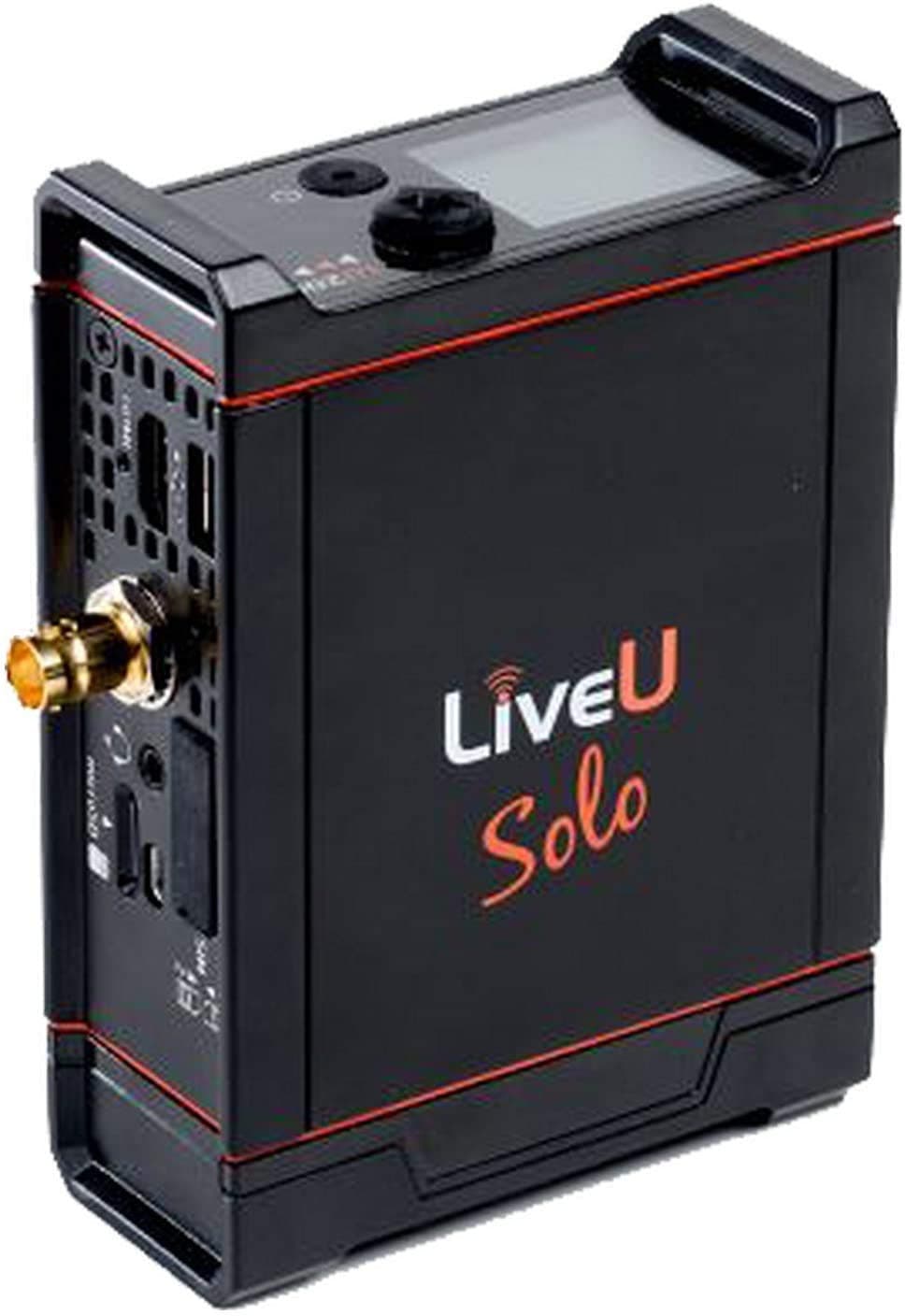 LiveU Solo LU-SOLO-BUNDLE | Codificador de video para streaming en vivo + 1 año de servidor en la nube virtual LRT | Bundle profesional para transmisión en directo
