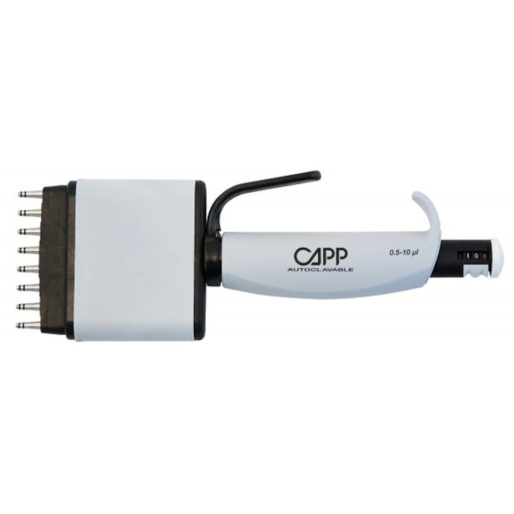 Wheaton Softline W870924-A Pipeta Multicanal 96 Pozos, 8 Canales, 2-20 Microlitros, Alkali Scientific CappAero