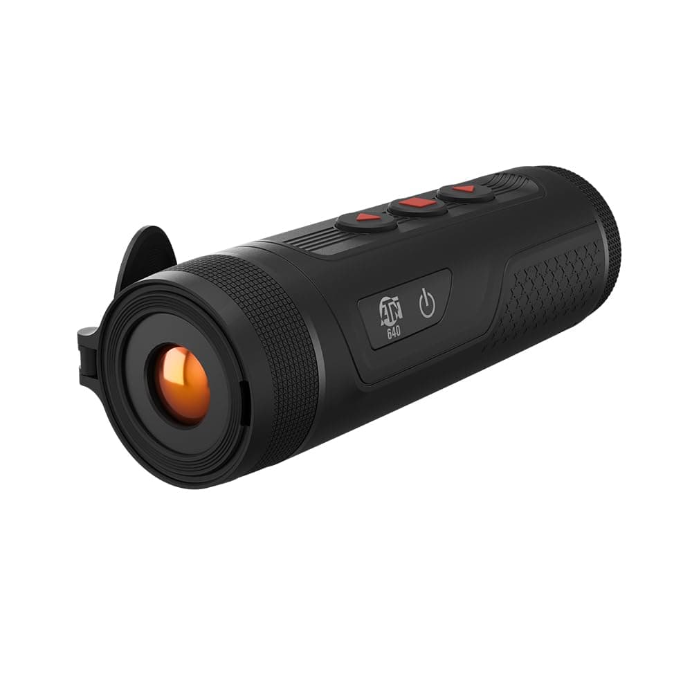 theOpticGuru BlazeTrek TIMNBLT319 Monocular Térmico de Caza 640x512, 50Hz, 12μm, <25mK, Pantalla AMOLED 800x600, Zoom 1.25-10x, Batería 7+ hrs, USB-C, IP67, Ultraligero, Foto/Video, Wi-Fi, Eye Relief 15mm