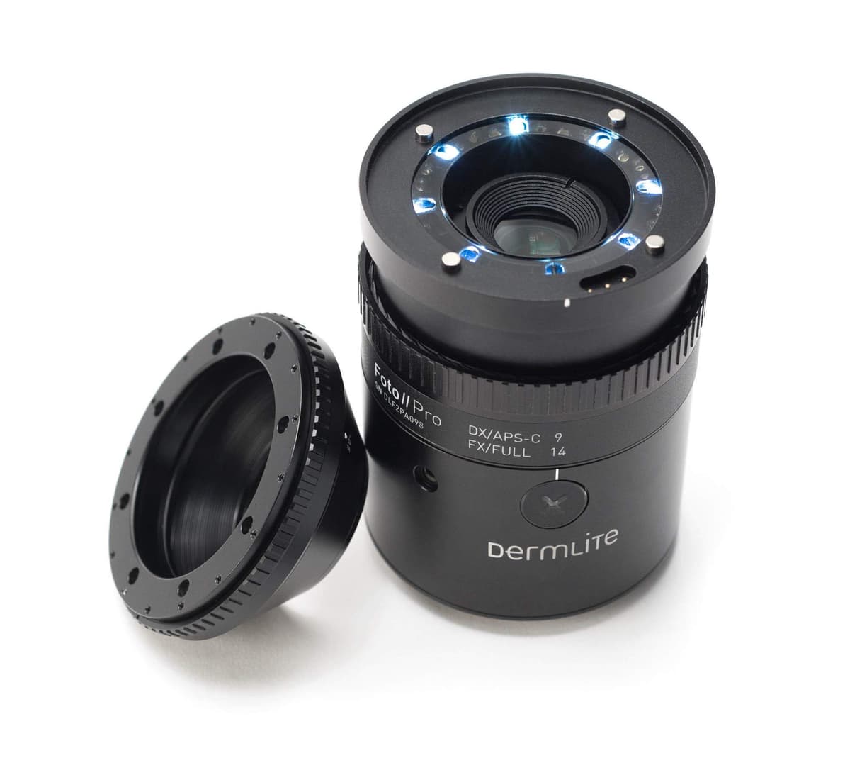 3Gen DermLite Foto II Pro lente dermatológico para cámaras DSLR Canon, accesorio de dermatoscopía profesional para dermatología y macrofotografía