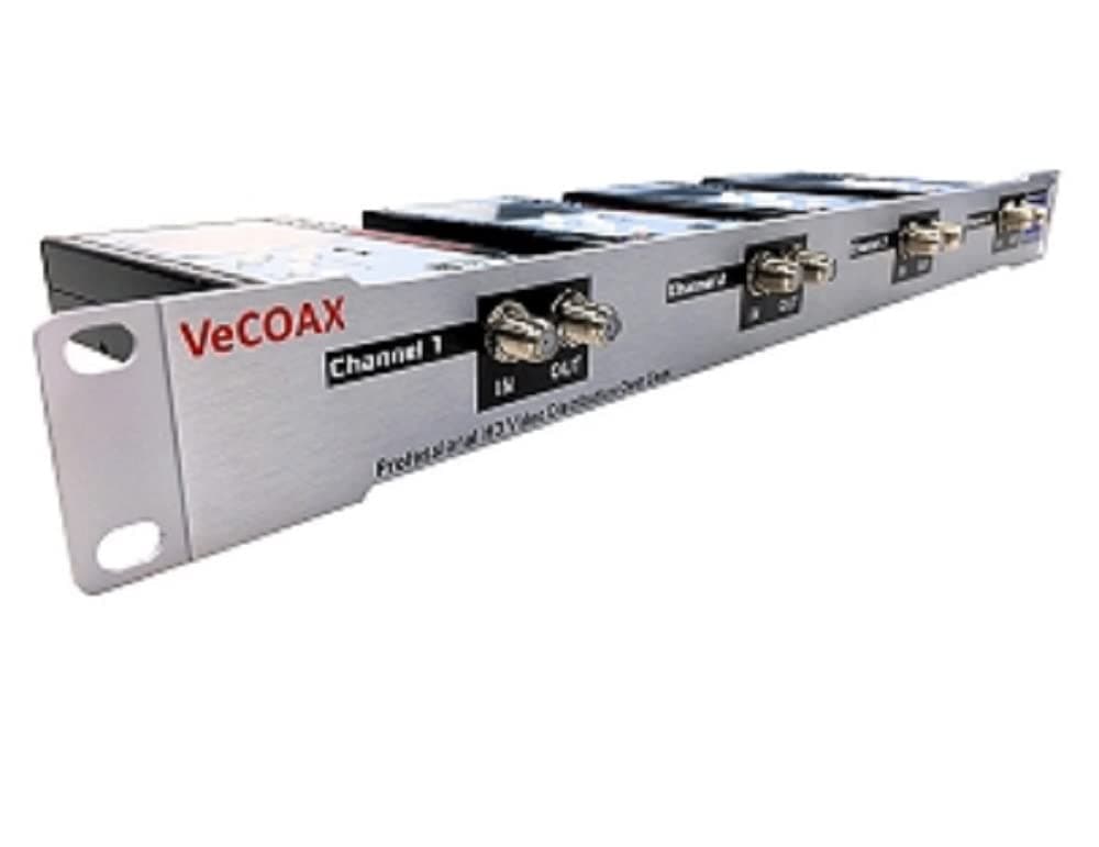 PVI VeCOAX RACK-4 Modulador HDMI a Coaxial 4 Canales 1080p Dolby HD Montaje en Rack 1RU ProVideoInstruments