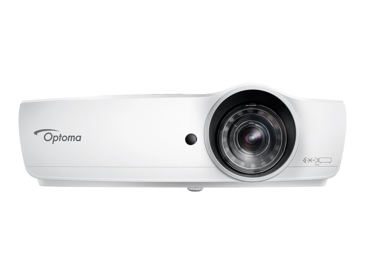 Optoma EH460ST proyector de datos 1080p 4200 lúmenes tiro corto imagen 152" desde 1.7 m para presentaciones y cine en casa