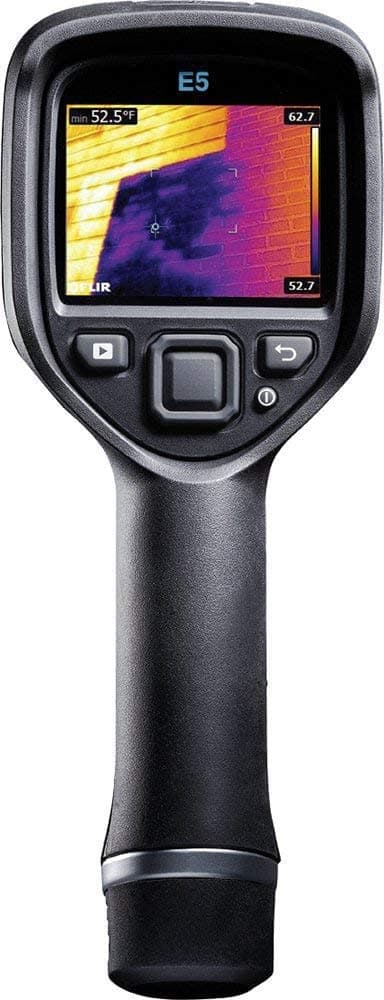 FLIR E5-XT Cámara Termográfica Comercial con Wi-Fi, Alta Resolución Infrarroja, Compatible con FLIR Ignite Cloud, Modelo 63909-1004