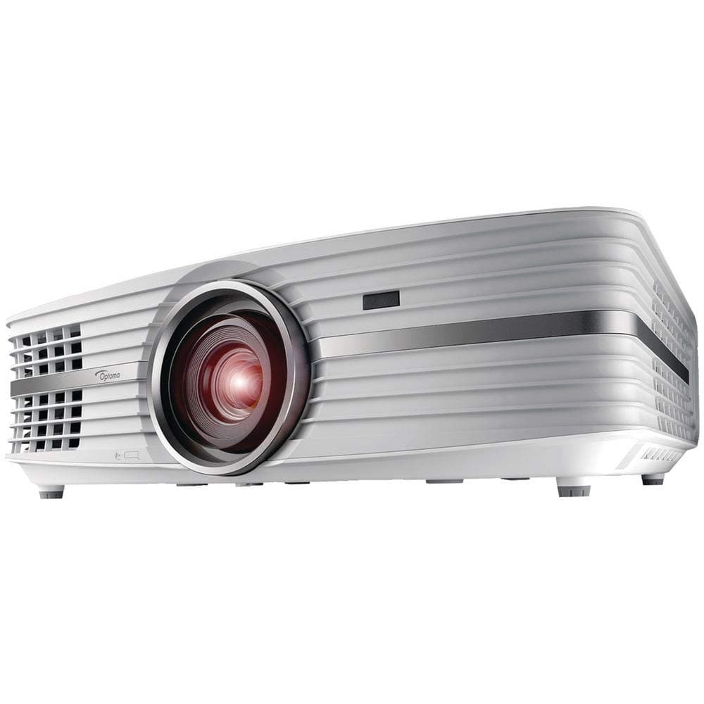 Optoma UHD60 Proyector 4K UHD Verdadero, 3000 lúmenes, HDR10, HDMI 2.0, Rec.2020 con DCI-P3, Entretenimiento y Cine en Casa, Color Blanco