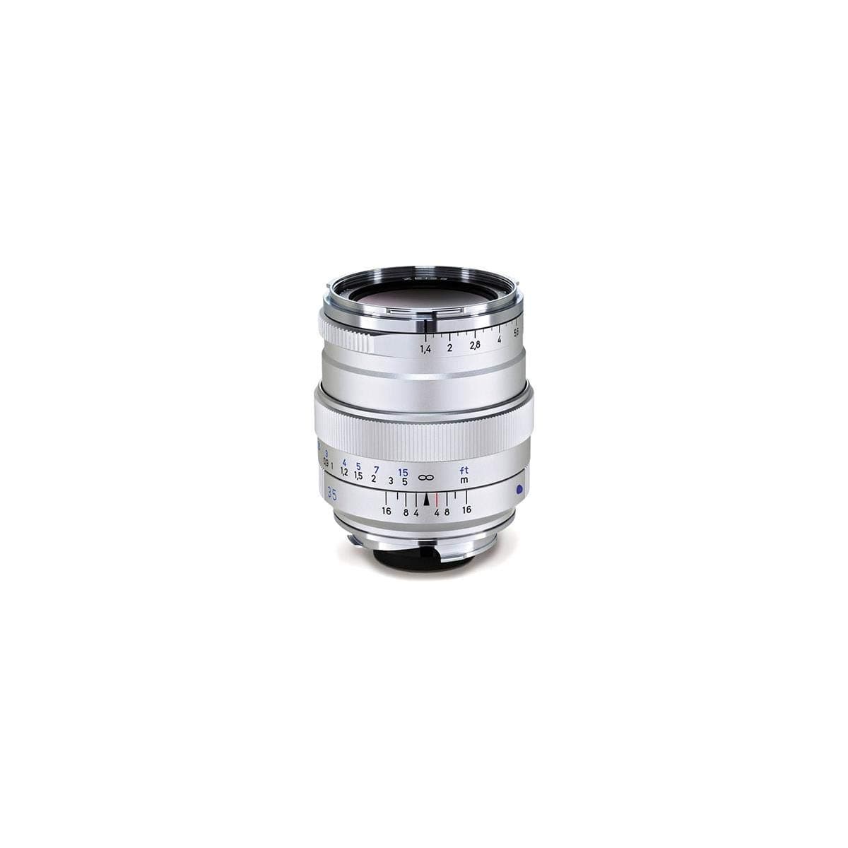 ZEISS Ikon Distagon T* ZM 1.4/35 Lente Gran Angular para Cámaras Telemétricas Leica Montura ZM, Plata 000000-2109-165