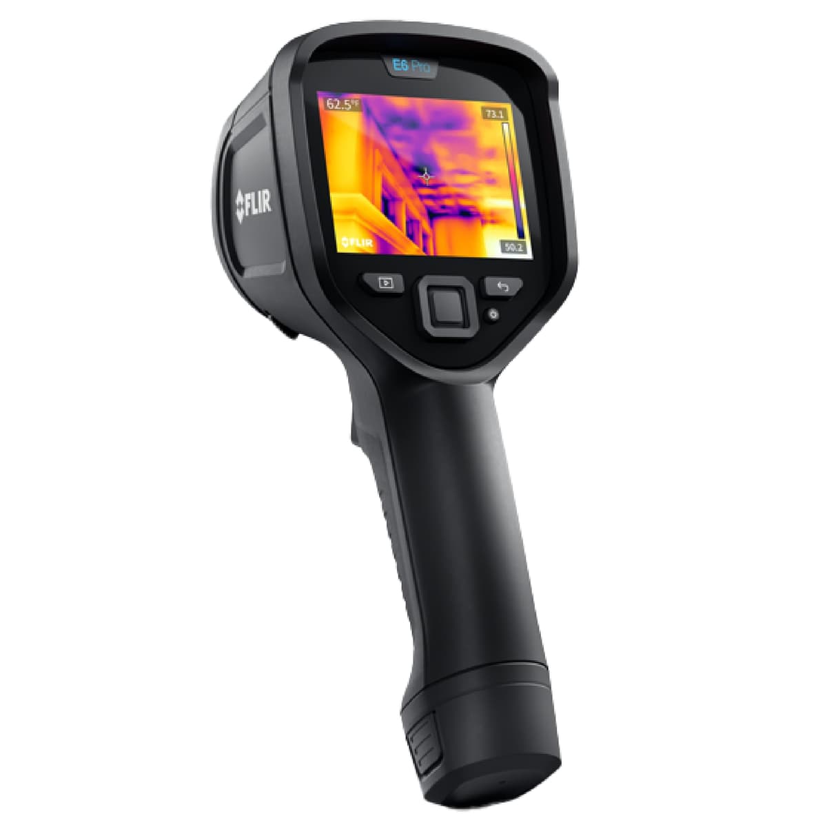 FLIR E6 Pro - Cámara Termográfica Comercial con Wi-Fi, Alta Resolución Infrarroja, Compatible con FLIR Ignite Cloud, Modelo 13302-0201