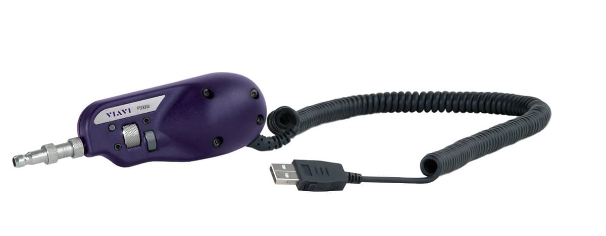 VIAVI Solutions FBP-SD101 microscopio de fibra óptica P5000i, color púrpura, inspección de conectores y extremos, portátil y profesional