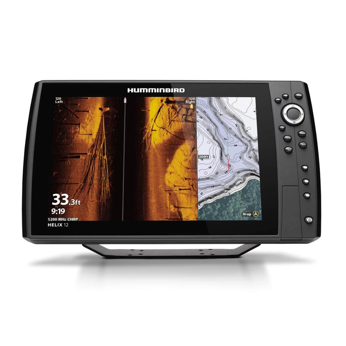 Humminbird Helix 12 411970-1 MSI+ GPS G4N ecosonda sonda cartografía navegación pesca pantalla 12" conectividad NMEA Ethernet