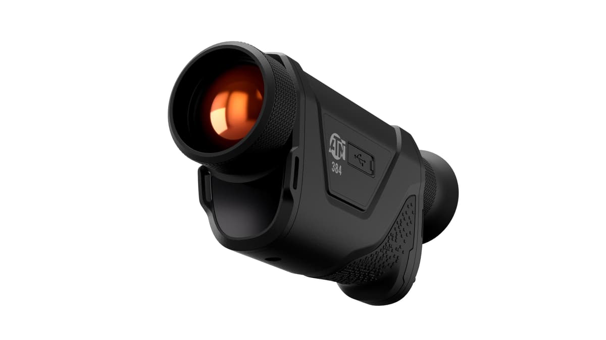 theOpticGuru BlazeHunter HUN-335-SHU Monocular Térmico con Telémetro Láser Integrado (Sensor 384x288, Zoom 4-32x LRF)