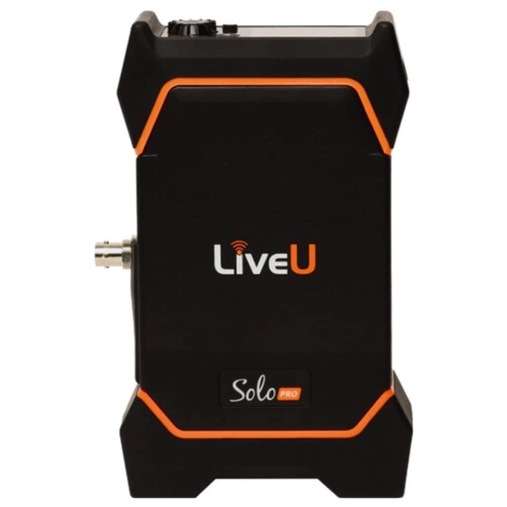 LiveU Solo Pro LU-SOLOPRO codificador de video/audio 4K SDI/HDMI transmisión en vivo encoder portátil para streaming profesional