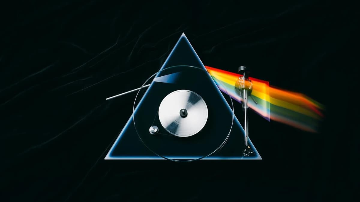 Pro-Ject The Dark Side of the Moon Turntable tocadiscos de alta fidelidad vinilo edición especial audiophile diseño icónico