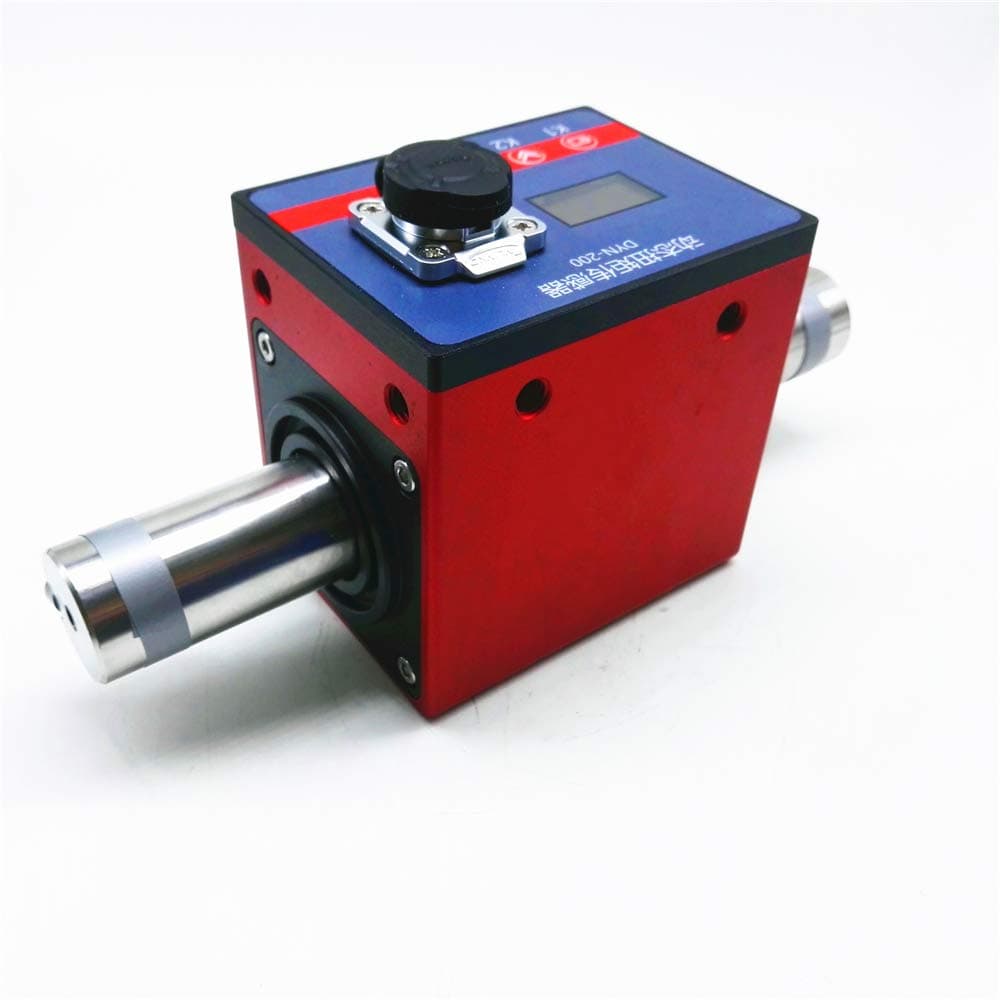 CALT DYN200 Sensor de Par Dinámico de Eje sin Contacto de Alta Velocidad con Pantalla LCD, 0-10000 N·m, Salida 0-5V