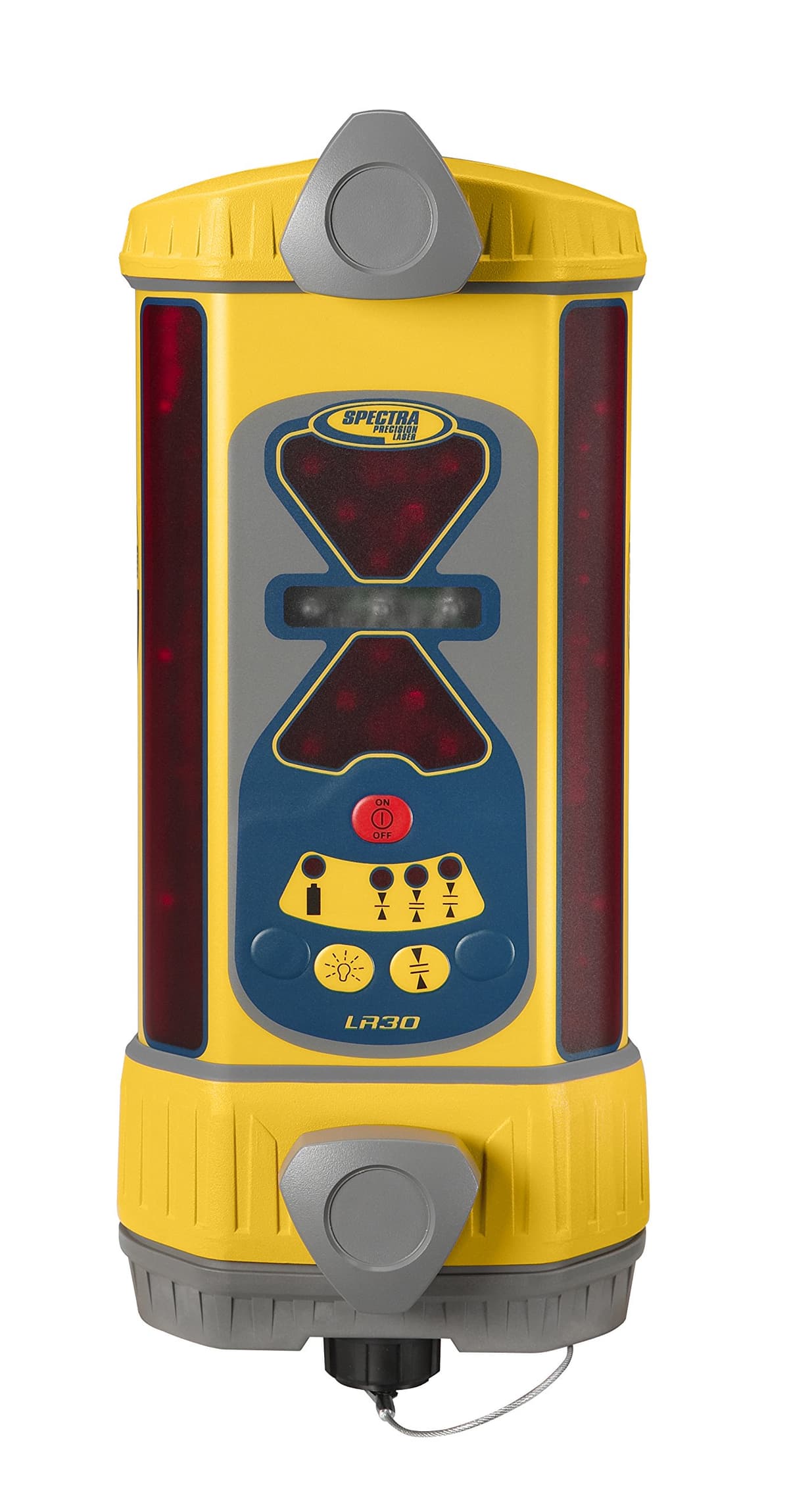 Spectra Precision LR50W-MM Receptor Láser para Máquinas con Pantalla, RD20 Inalámbrico, Soporte Magnético MM-1, Baterías NiMH, Cargador, Estuche, Impermeable