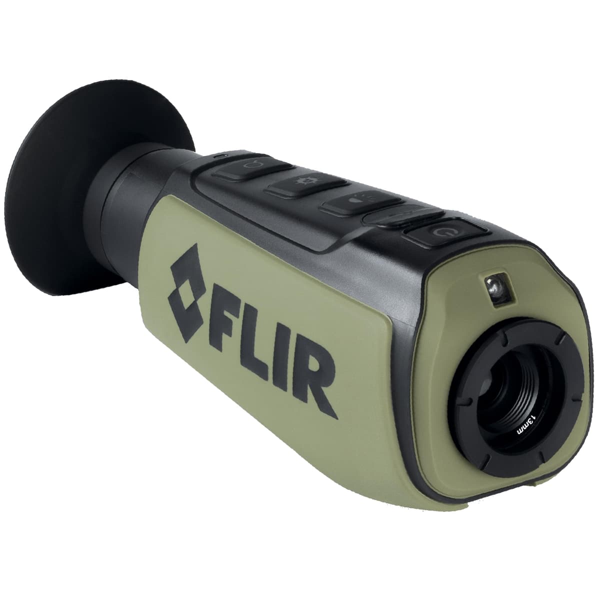 FLIR Scout II 320 7.5 Hz - Monocular Térmico de Largo Alcance para Observación de Vida Silvestre, Caza y Actividades al Aire Libre