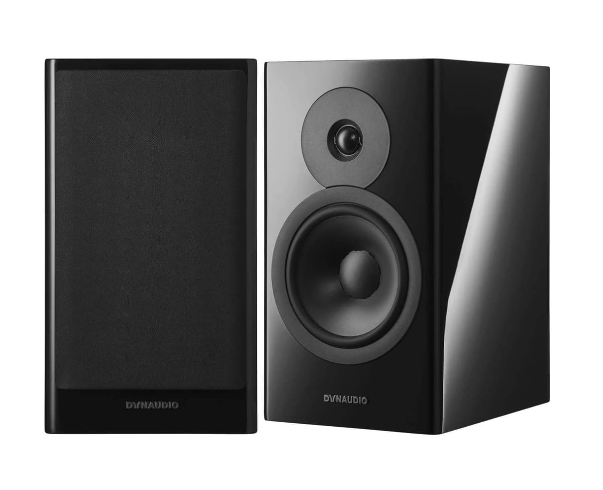 Dynaudio Evoke 20 Parlantes de Estantería (Par) Gloss Black Negros Brillantes Altavoces Bookshelf Pair