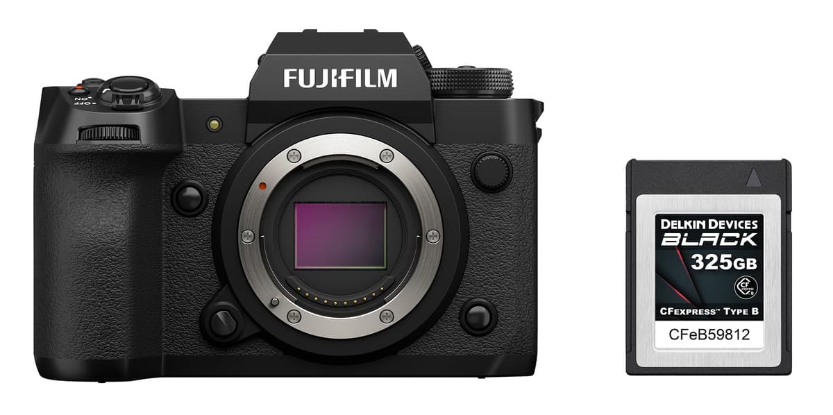 Fujifilm X-H2 Cámara Mirrorless Digital con Bundle CFexpress 325GB, 600023582, FUJINON, compatible lentes intercambiables, video 8K, alta resolución, fotografía profesional