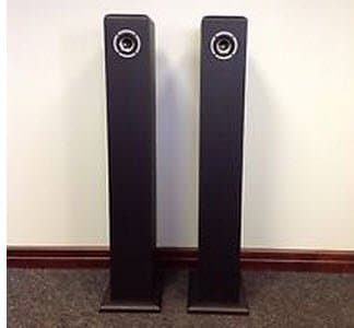Acoustic Technologies, LLC Classic-Series CL-MRE-100 - Parlantes de piso de un solo driver, 1 par, altavoces estéreo de alta fidelidad