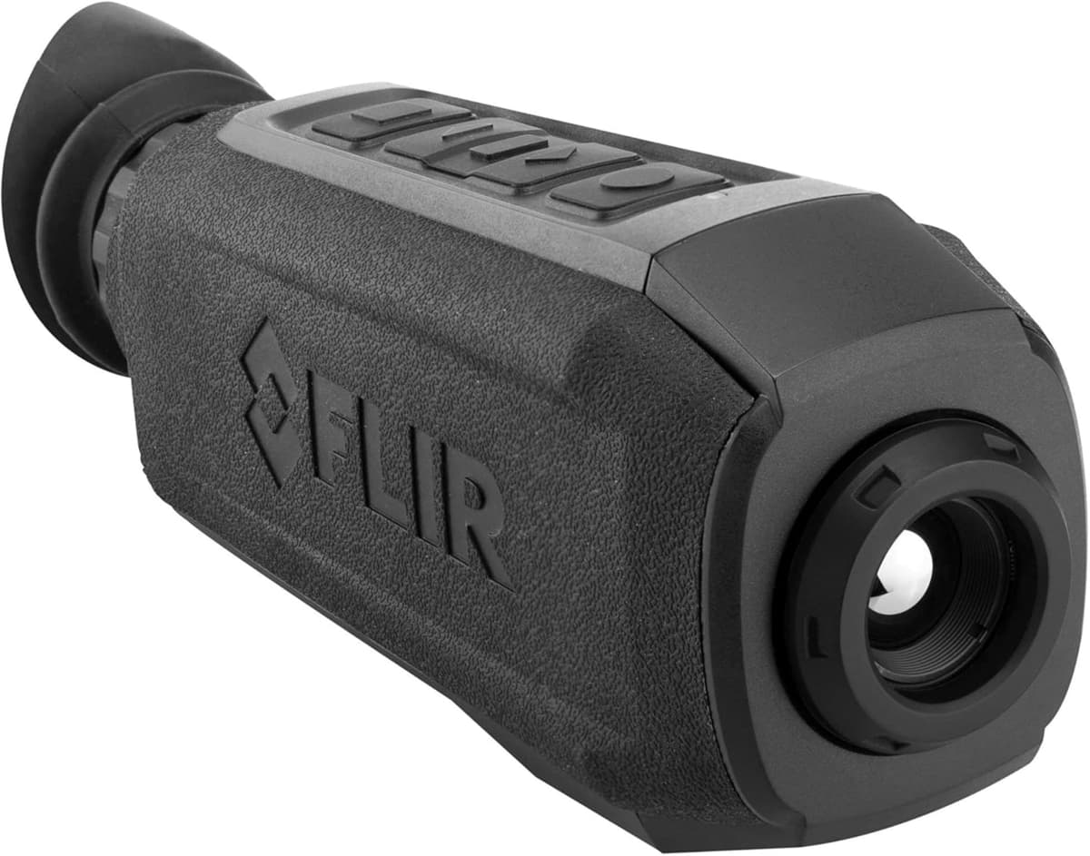 FLIR Scion PTM366 Monocular Térmico Profesional - Cámara Termográfica Portátil, Visión Nocturna, Zoom, Resistente, Ideal para Seguridad y Observación Outdoor (PartNumber 7TM-01-F330)