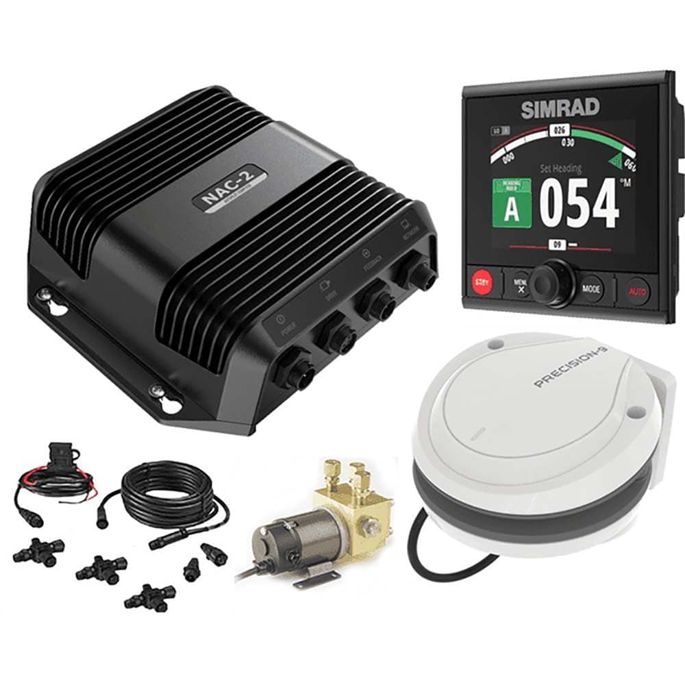 Simrad AP44 DSI-042 Piloto Automático Pack VRF Capacidad Media 000-13291-002 Autopiloto Marino para Embarcaciones