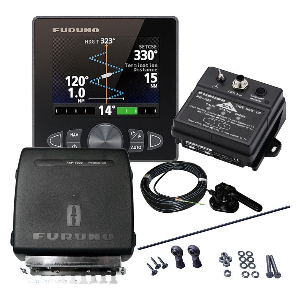Furuno NAVPILOT 711C Piloto Automático, Cabezal de Control Pequeño, Para Embarcaciones Inboard, Sistema de Navegación Marine