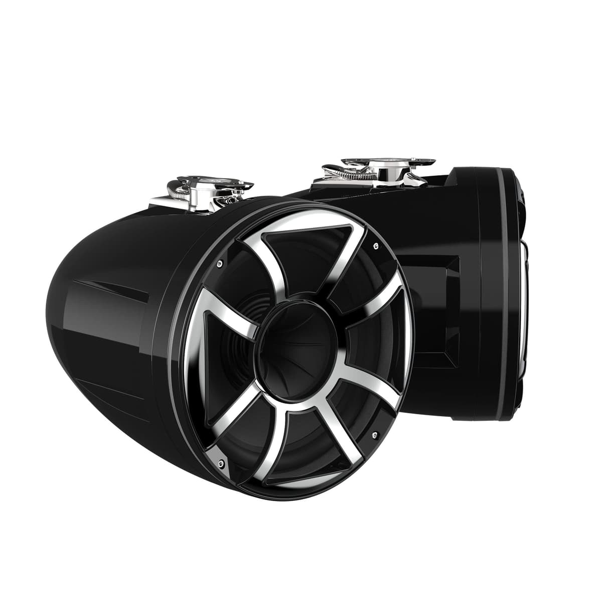 CreativeAudio REV 12 HD Parlantes Torre 12" HLCD con Rejillas XS y Montajes de Superficie Giratorios, 400W RMS, Color Negro, Par REV12 HD B XS-SXM