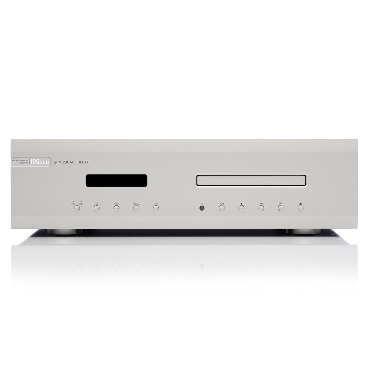 Musical Fidelity M6SCD Reproductor CD/DAC de Alto Rendimiento con 5 Entradas USB (Plata) M6SCDS-SL