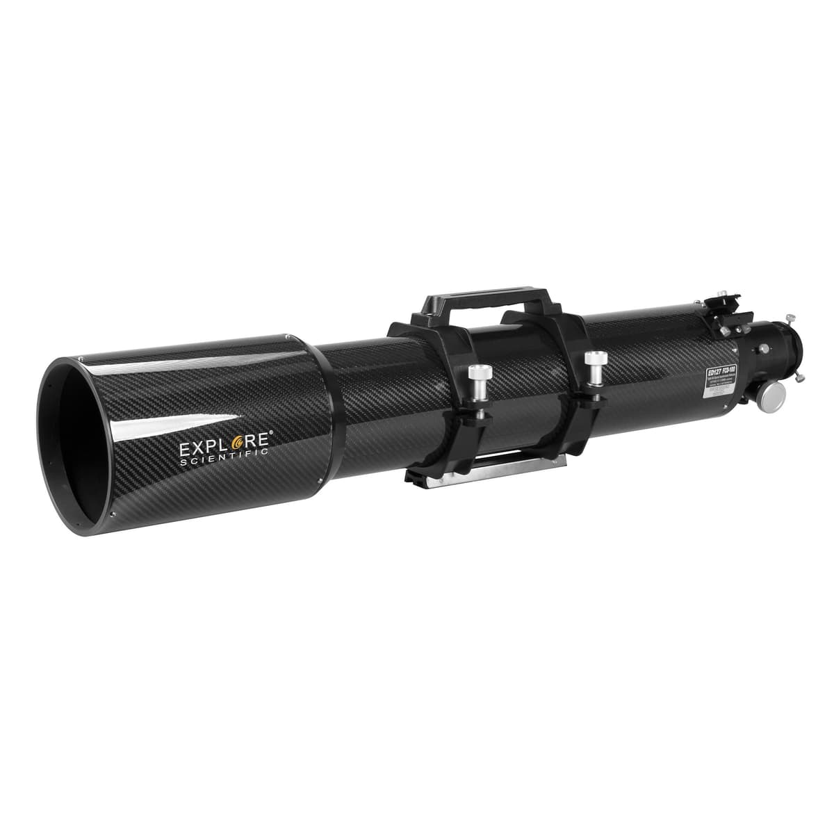 Explore Scientific FCD100 FCD100-127075-CF-01 Telescopio Refractor APO Triplete ED 127mm f/7.5 Fibra de Carbono con Enfocador HEX 2.5"