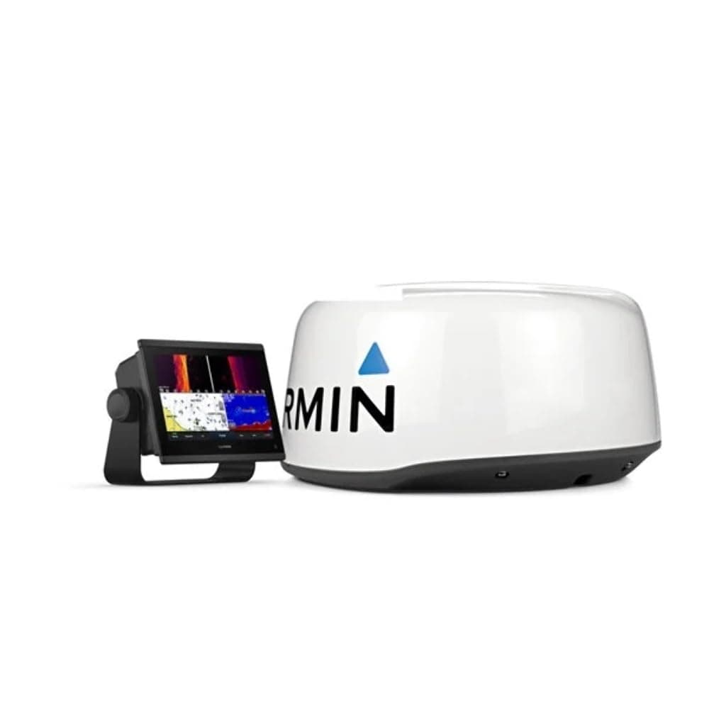 Garmin GPSMAP 010-02366-80 943xsv GPS con Radome GMR 18 HD+ 9" Navionics SideVü ClearVü y Chirp Tradicional