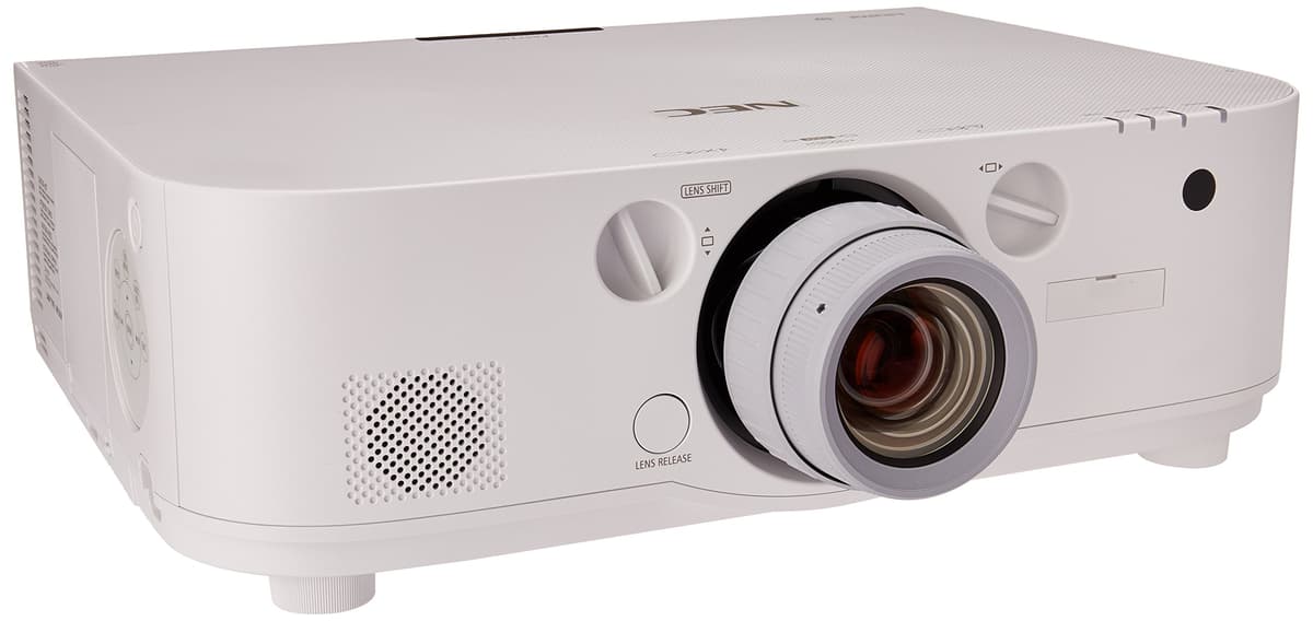 NEC PA571W NP-PA571W-13ZL Proyector Profesional de Instalación Widescreen 5700 Lúmenes con Lente