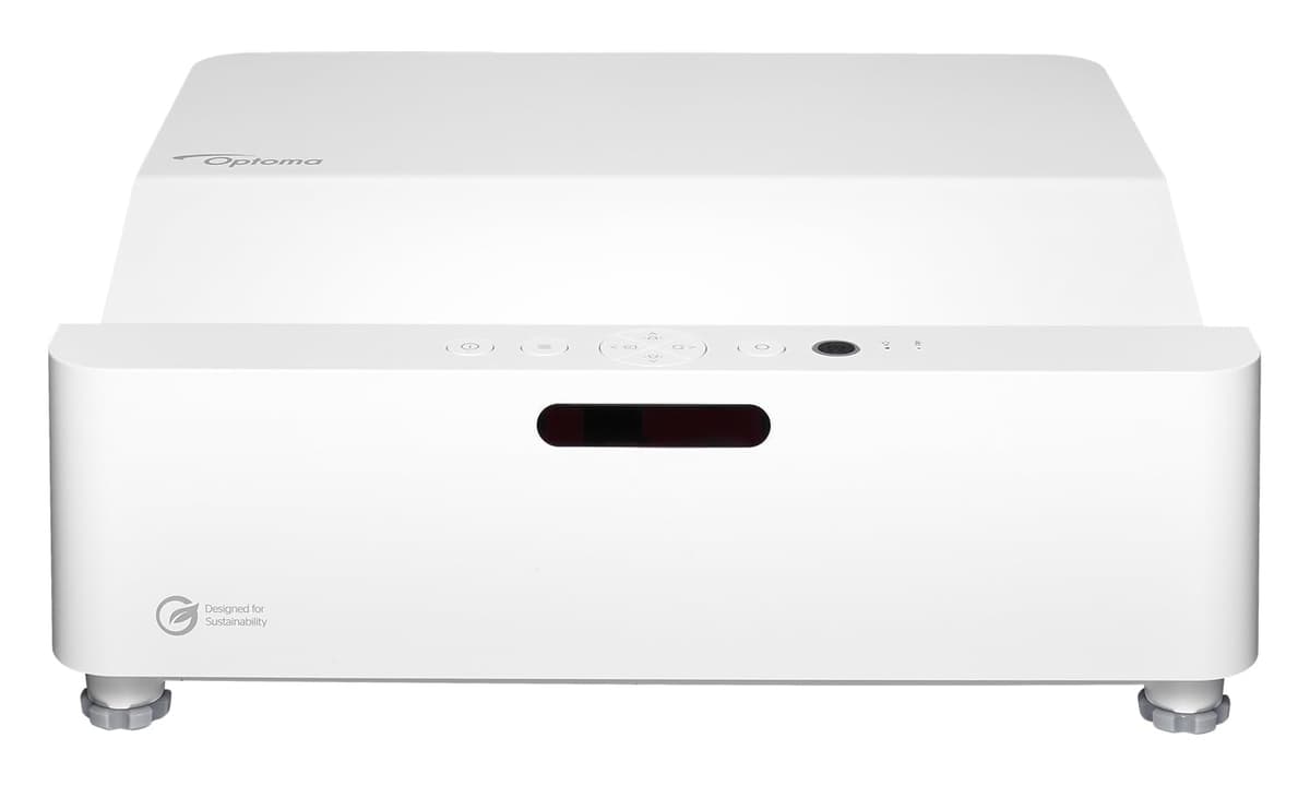 Optoma GT4000UHD Proyector Láser 4K UHD de Tiro Ultra Corto HDR, Baja Latencia para Gaming, Imagen de 100" a menos de 12"