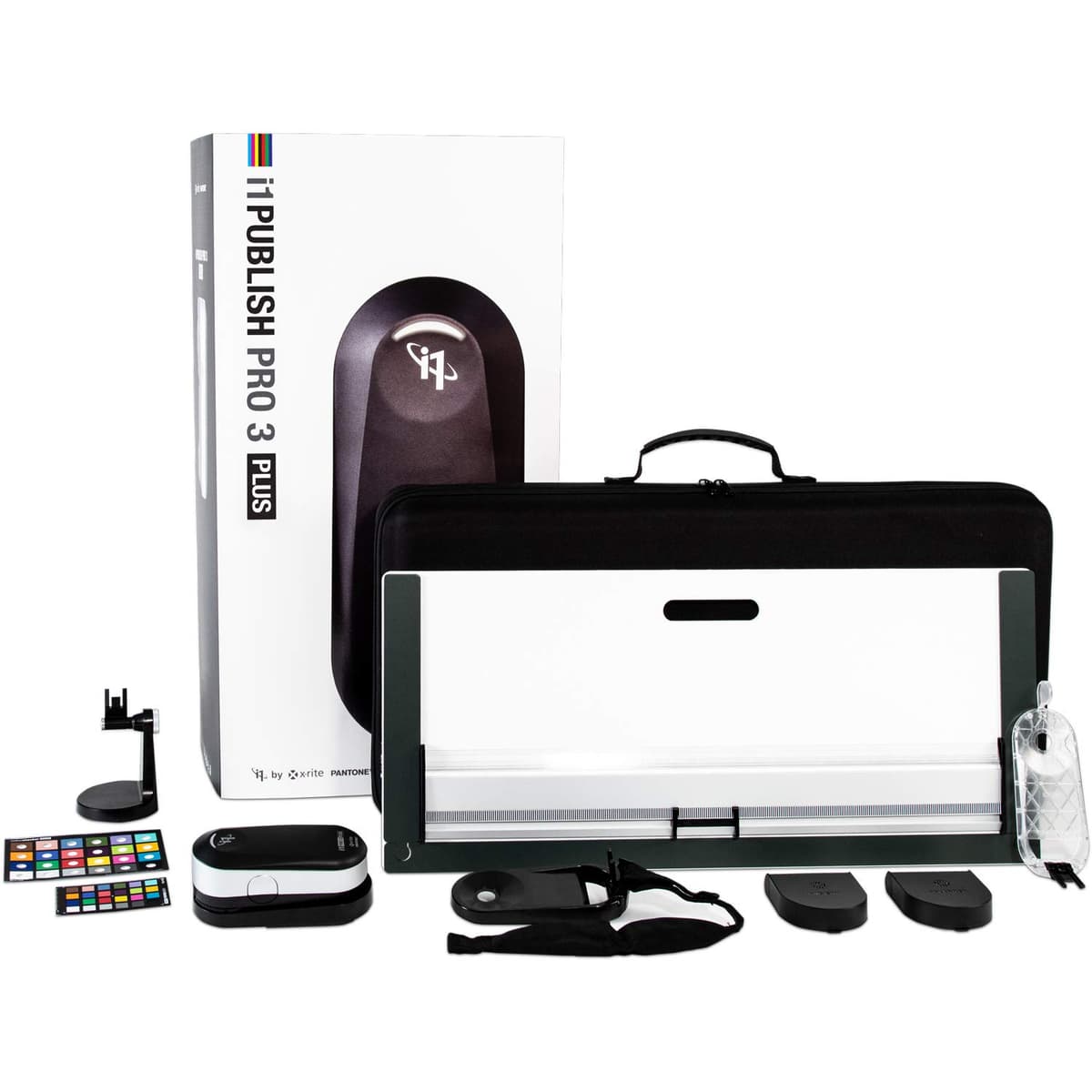 X-Rite i1Publish Pro 3 Plus EO3PLPUB - Espectrofotómetro profesional para calibración y perfilado de monitores, impresoras y cámaras