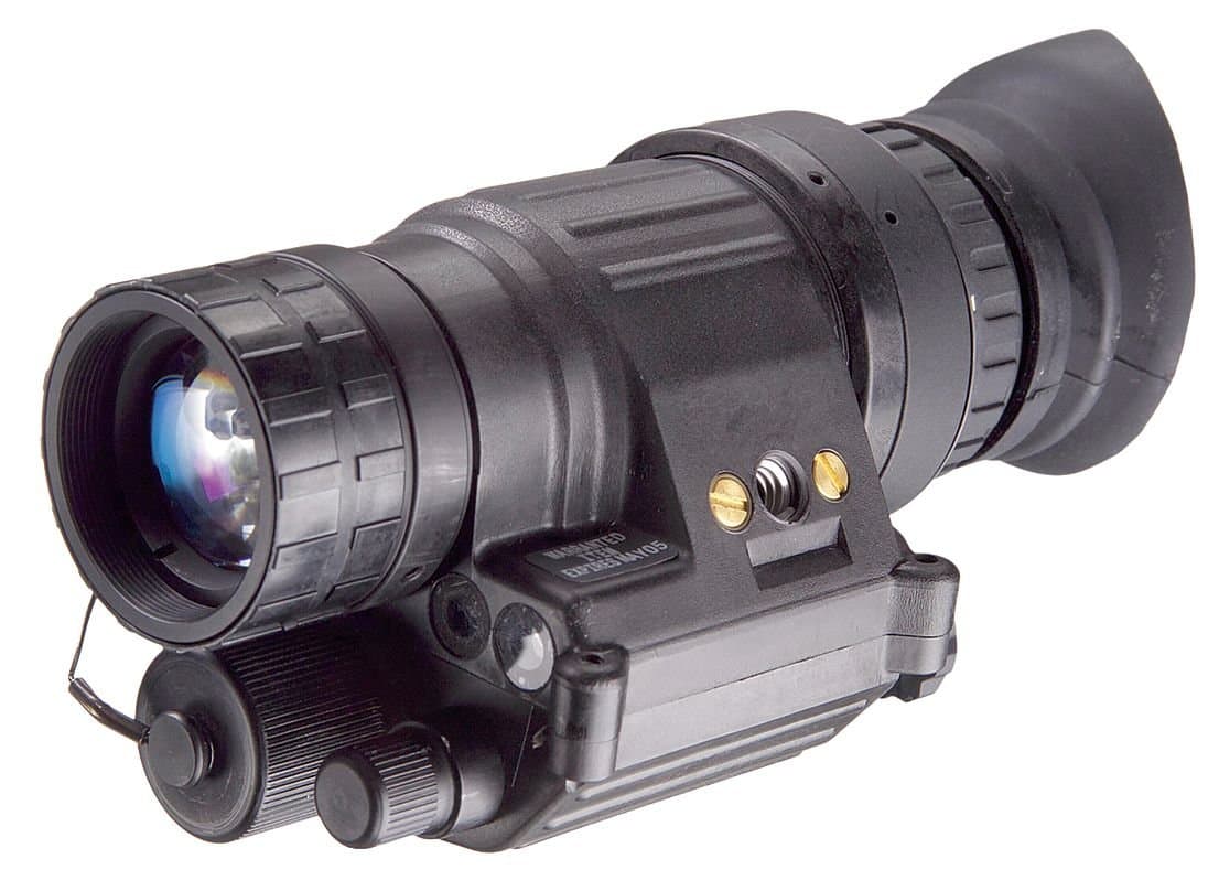 ATN PVS14 NVMPPVS1430 Monocular de Visión Nocturna Gen 3, compacto, táctico, alta sensibilidad, uso militar y caza