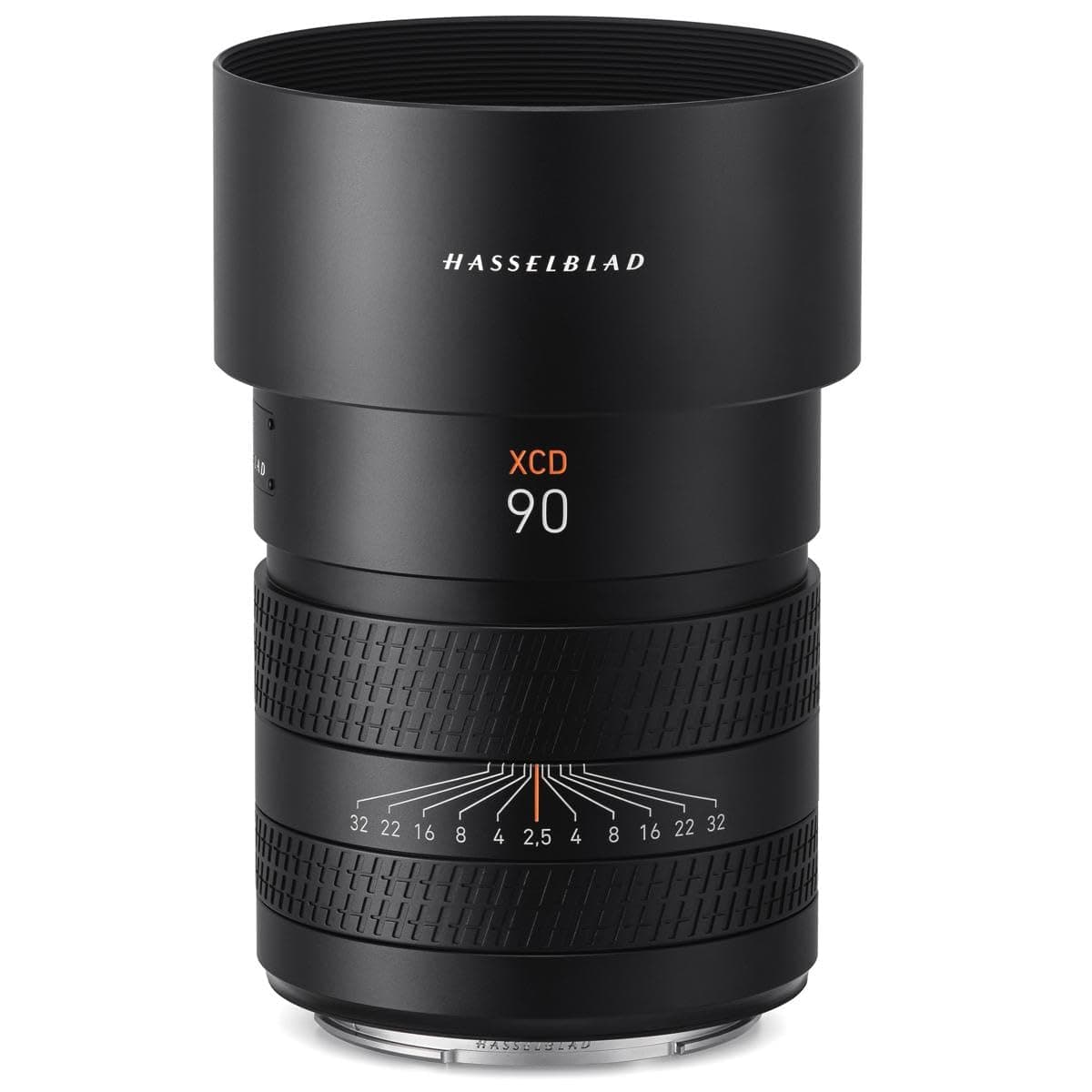 Hasselblad XCD 90mm f/2.5 V Lente prime telefoto para cámaras medio formato, enfoque automático, alta nitidez y bokeh, compatible con sistema X Mount CP.HB.00000746.01